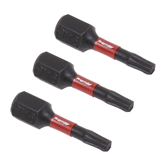Sealey AK8216 TRX-Star T15 Impact Power Tool Bits 25mm - 3pc