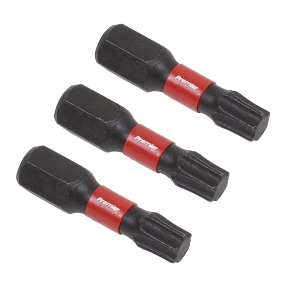 Sealey AK8219 TRX-Star T27 Impact Power Tool Bits 25mm - 3pc