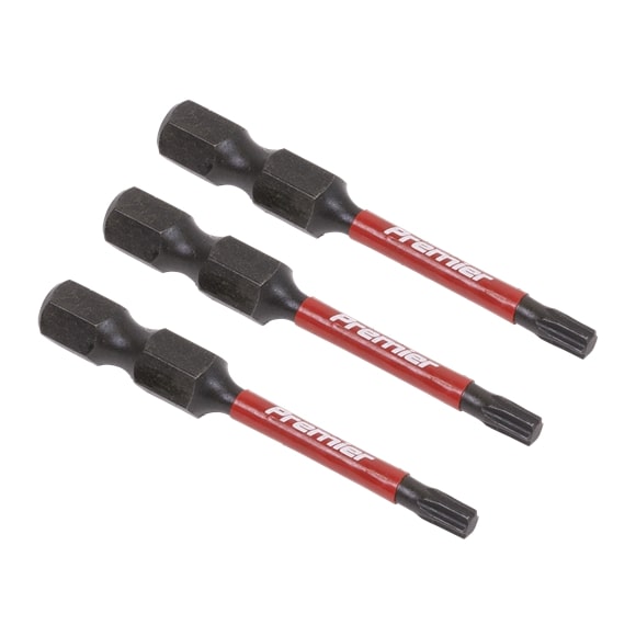 Sealey AK8241 TRX-Star T15 Impact Power Tool Bits 50mm - 3pc