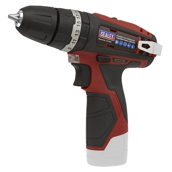 Sealey CP1201 12V SV12 Series Ø10mm Cordless Combi Drill - Body Only
