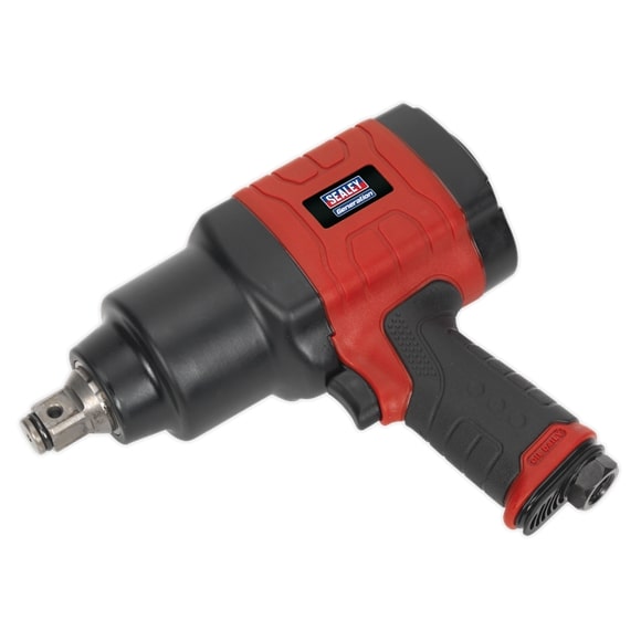 Sealey GSA6004 3/4"Sq Drive Composite Air Impact Wrench - Twin Hammer
