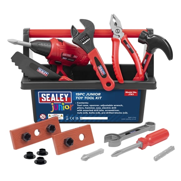 Sealey JTK1 Toy Tool Kit 19 Piece
