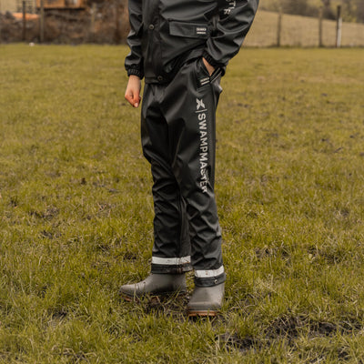 Xpert Swampmaster No-Sweat Stormgear Junior Waterproof Trouser, Navy