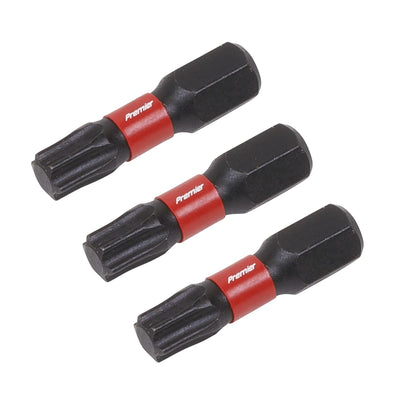 Sealey AK8220 TRX-Star* T30 Impact Power Tool Bits 25mm - 3pc