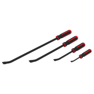 Sealey AK9105 Angled Prybar Set 4pc Heavy-Duty