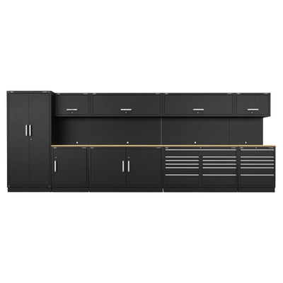 Sealey APMSOAK Complete Modular Workshop Storage Combination - Oak Worktop
