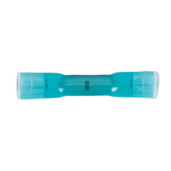 Sealey BTCS10 Ø4.5mm Cold Seal Butt Connector Blue - Pack of 10