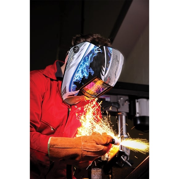 Sealey PWH601 Auto Darkening Welding Helmet Shade 9-13