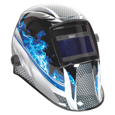 Sealey PWH601 Auto Darkening Welding Helmet Shade 9-13