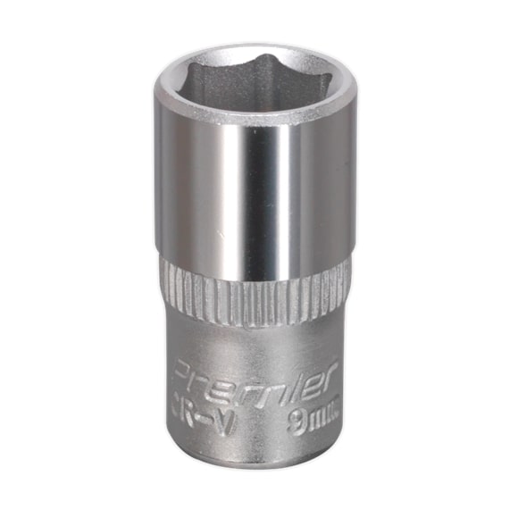 Sealey S1409 WallDrive® Socket 9mm 1/4"Sq Drive