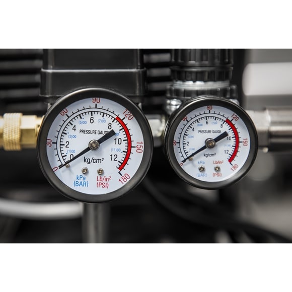 Sealey SAC5020APK Air Compressor 2hp with 4 Piece Air Accessory Kit