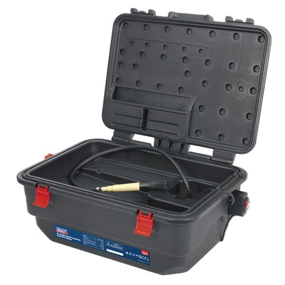 Sealey SM222 Mobile Parts Cleaning Tank with Brush