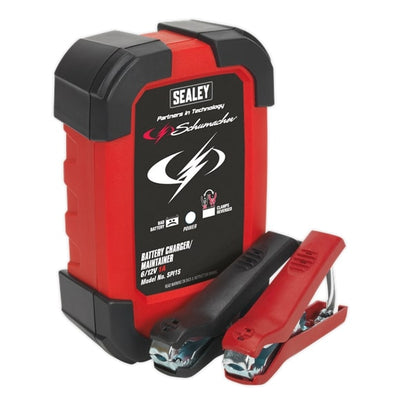 Sealey SPI1S Schumacher® 1A 6/12V Intelligent Battery Charger & Maintainer