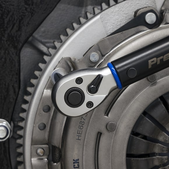 Sealey STW903B Calibrated Micrometer Torque Wrench 3/8"Sq Drive 20-120Nm