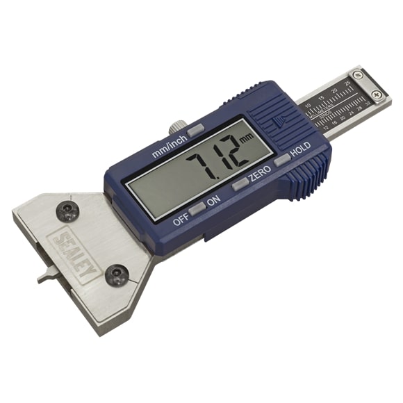 Sealey VS0565 Digital Tyre Tread Depth Gauge - Pin Tip