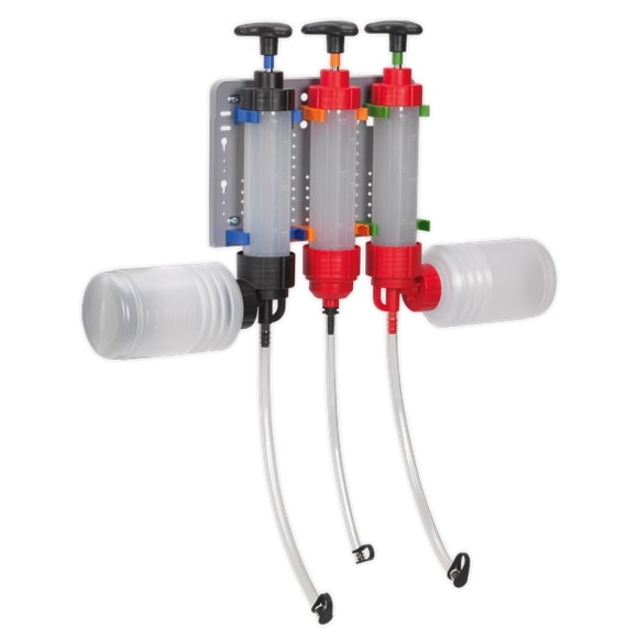 Sealey VS408 Fluid Transfer Syringe Set 3pc