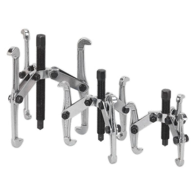 Sealey VS77 Triple Leg Gear Reversible Puller Set 3pc