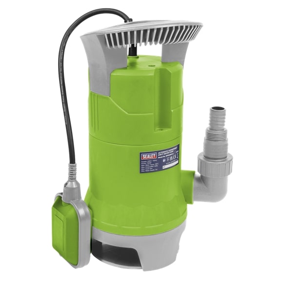 Sealey WPD235P Submersible Dirty Water Pump Automatic 225L/min 230V