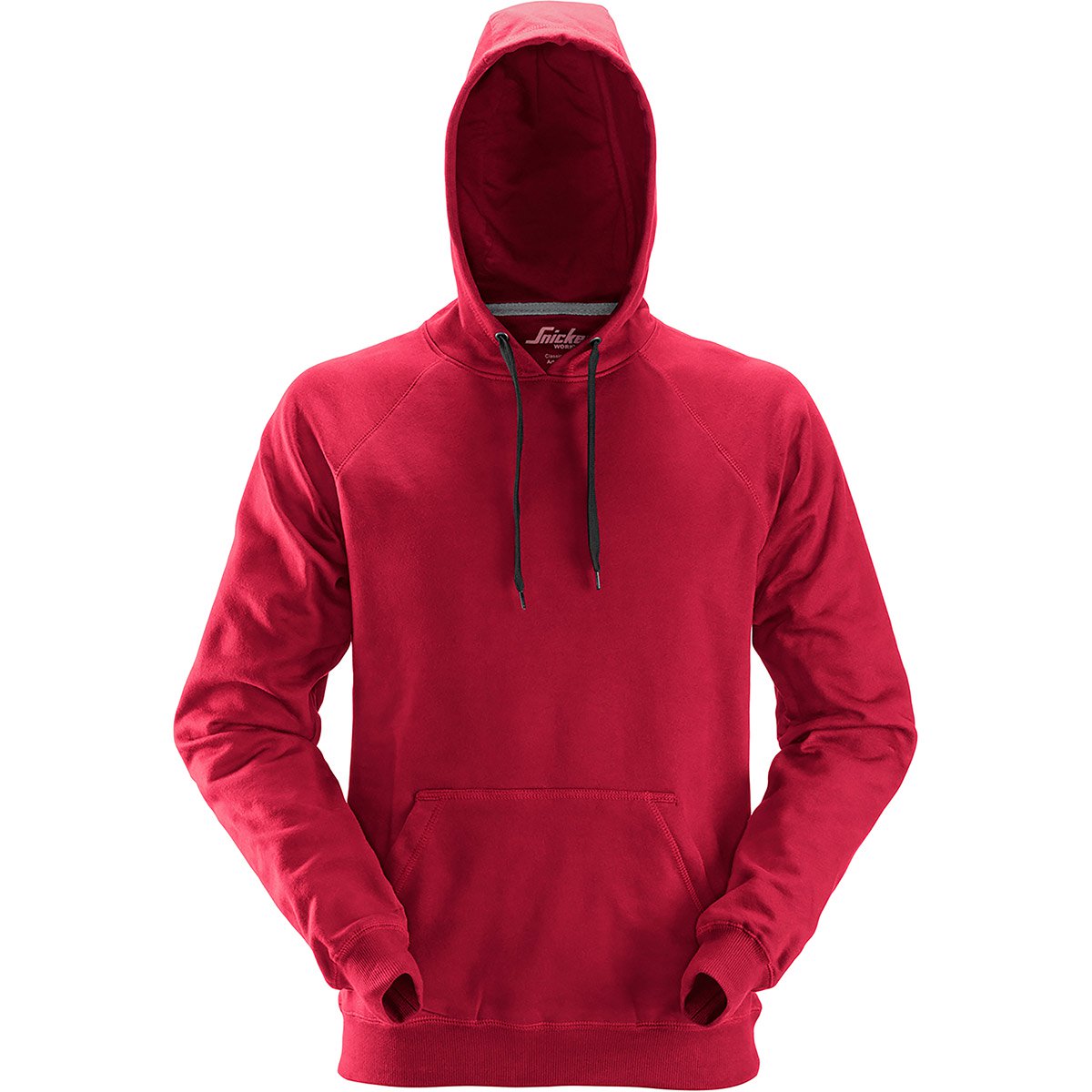 Snickers 2800 Classic Hoodie, Chilli Red, Size XS