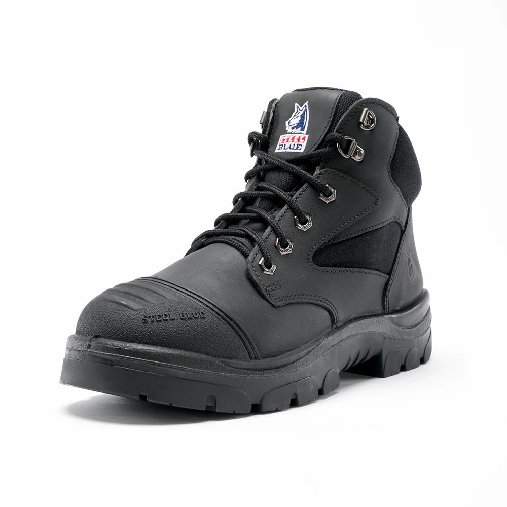 Steel Blue 392658 Parkes Zip Scuff S3 Safety Boot, Black