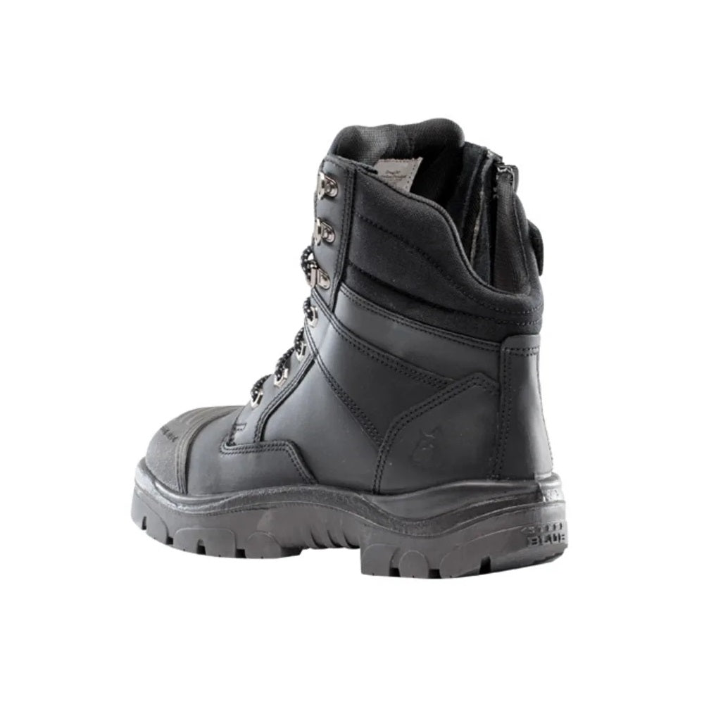 Steel Blue 392661 Southern Cross Zip GraphTEC Scuff S3 Safety Boot, Black