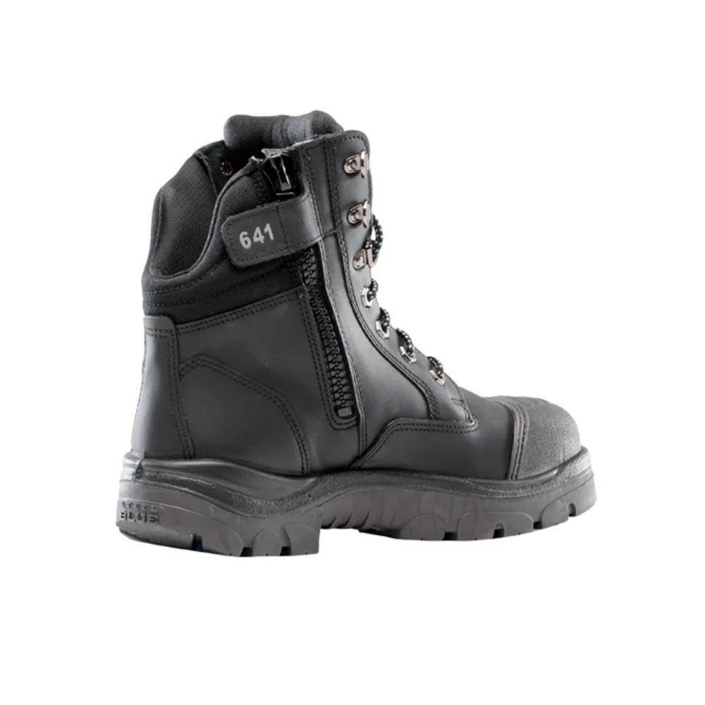 Steel Blue 392661 Southern Cross Zip GraphTEC Scuff S3 Safety Boot, Black