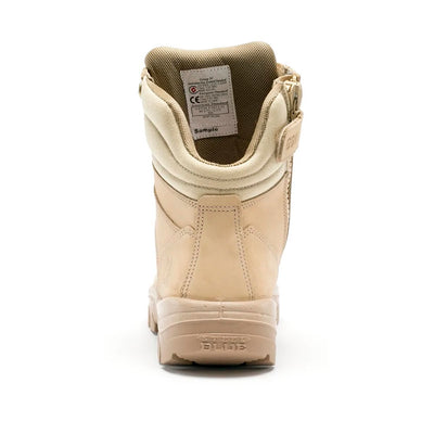 Steel Blue 392661 Southern Cross Zip GraphTEC Scuff S3 Safety Boot, Sand