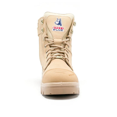 Steel Blue 392661 Southern Cross Zip GraphTEC Scuff S3 Safety Boot, Sand