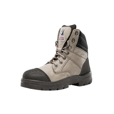 Steel Blue 392661 Southern Cross Zip GraphTEC Scuff S3 Safety Boot, Slate