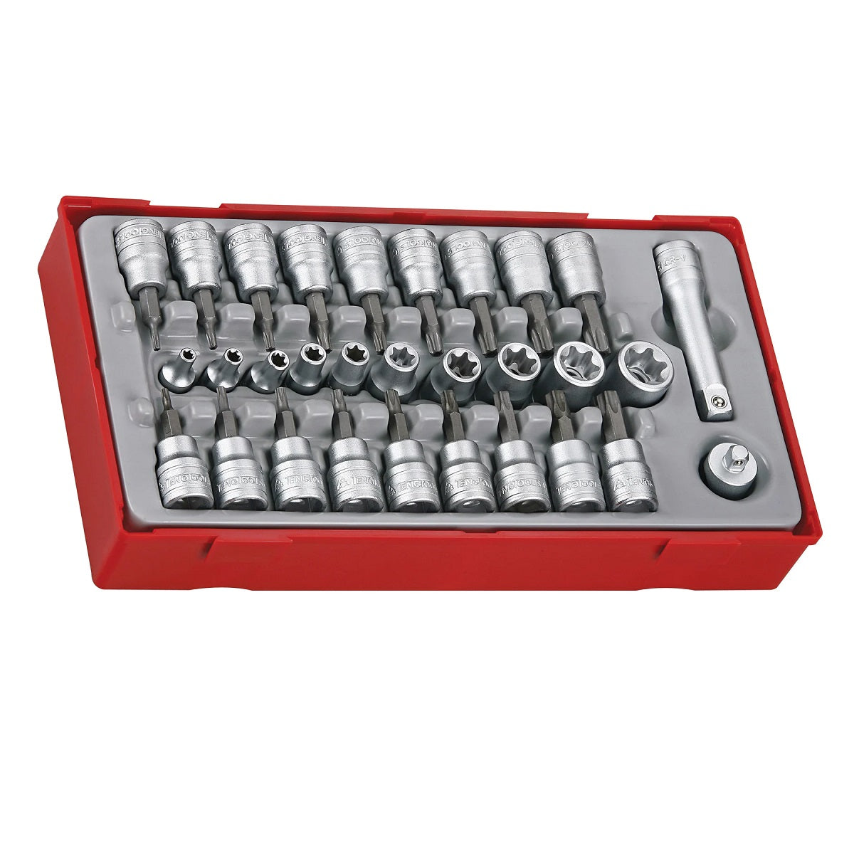 Teng Tools TTTX30 3/8" Drive TX, TPX, TXE Socket Set