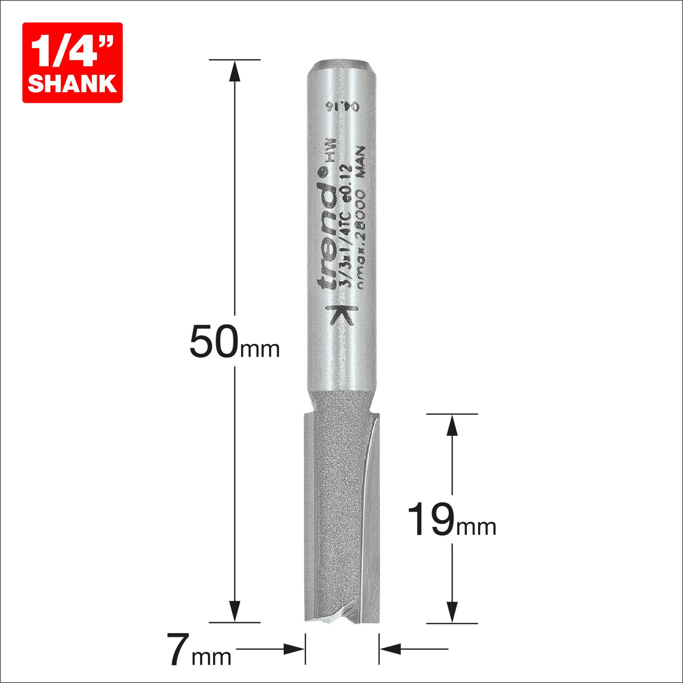 Trend Radius Cutter 3mm Radius