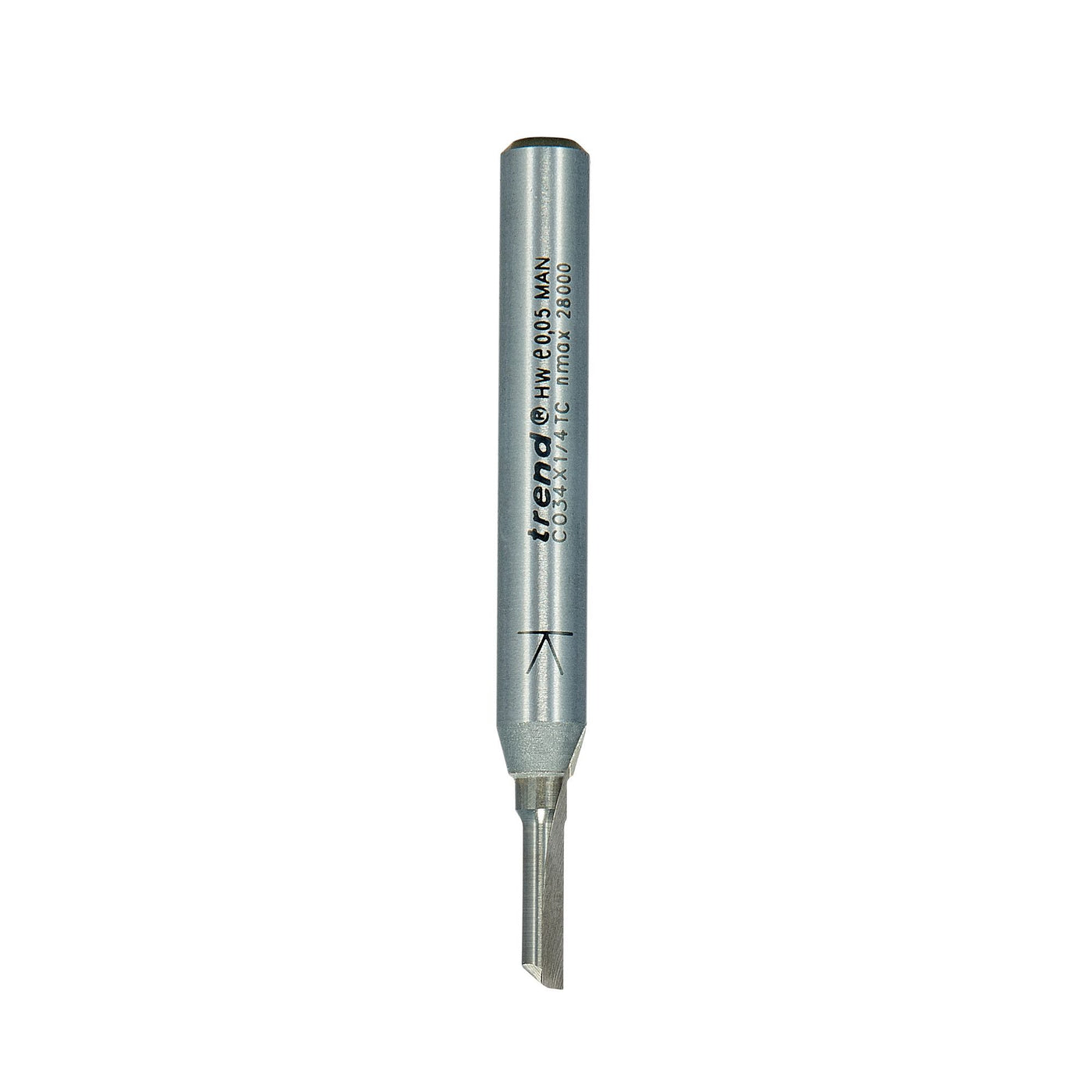 Trend One Flute Cutter 3.2mm Diameter x 11.1mm