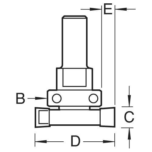 Trend Intumescent Cutter Set 10mm x 40mm