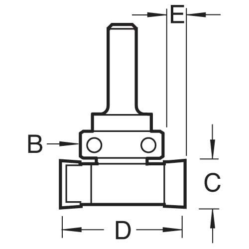 Trend Intumescent Cutter Set 10mm x 24mm