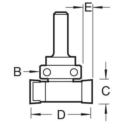 Trend Intumescent Cutter Set 10mm x 24mm