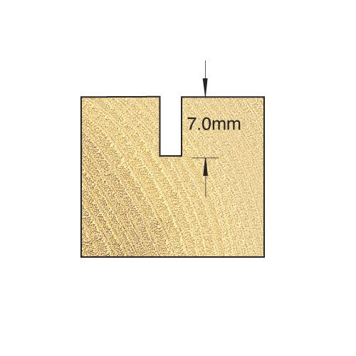 Trend Weatherseal Groover 3mm x 7mm