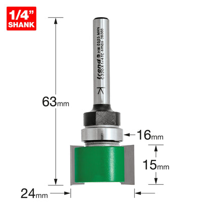 Trend Intumescent Cutter 15mm x 24mm