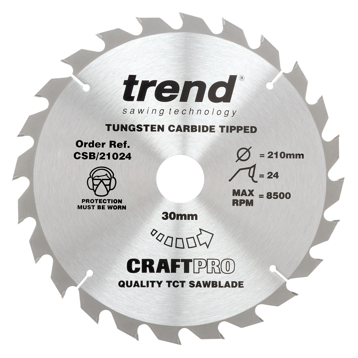 Trend Craft Saw Blade 210mm x 36T x 30mm