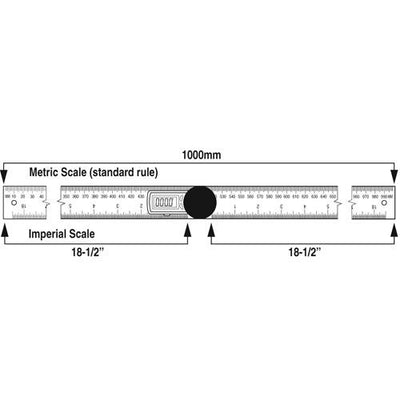 Trend Digital Angle Rule 500mm