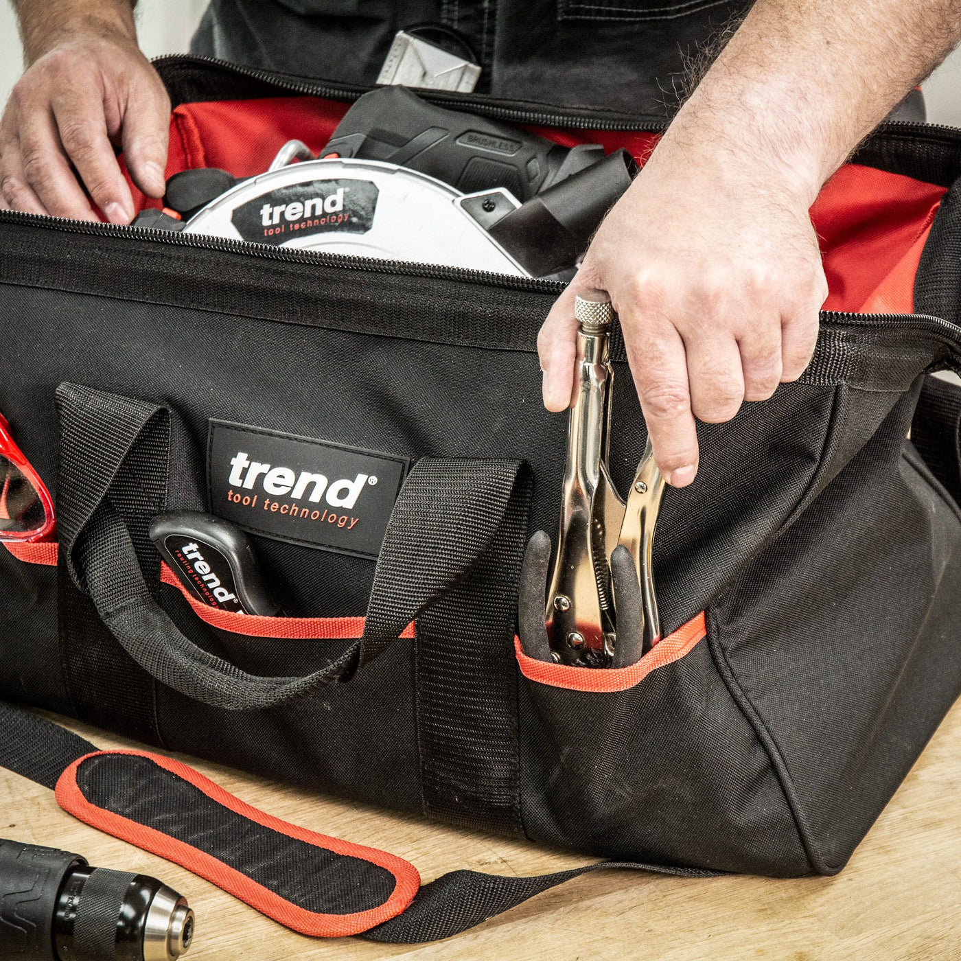 Trend 20 Inch Open Mouth Tool Bag