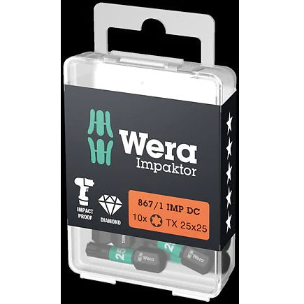 Wera 867/1IMP DC Bit TX20/25 Impaktor