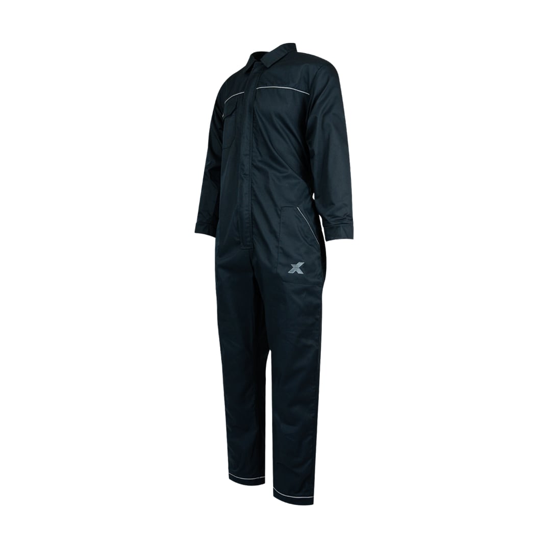 Xpert Core Zip-Front Coverall, Navy