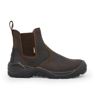 Xpert Defiant Safety Dealer Boot, Brown