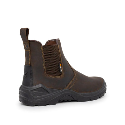 Xpert Defiant Safety Dealer Boot, Brown