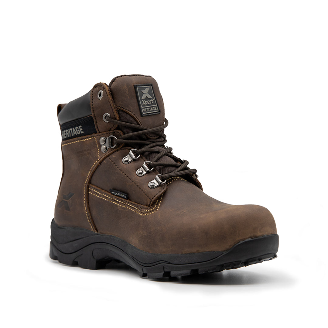 Xpert Heritage Legend S3 Safety Boot, Brown