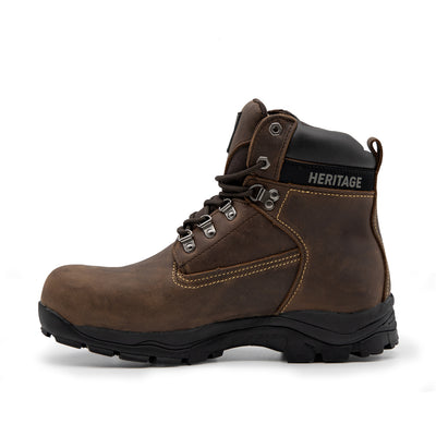 Xpert Heritage Legend S3 Safety Boot, Brown