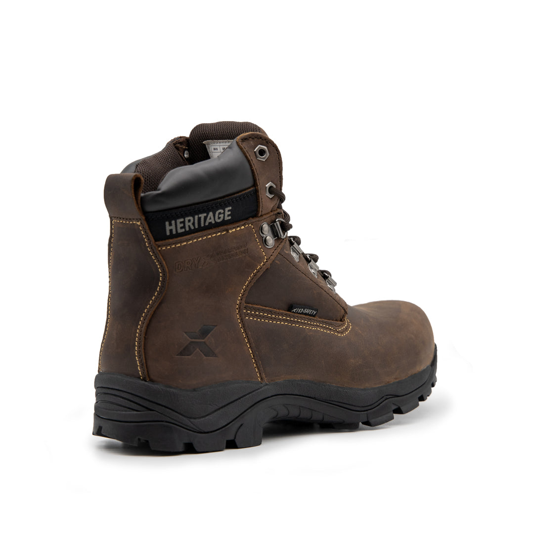 Xpert Heritage Legend S3 Safety Boot, Brown