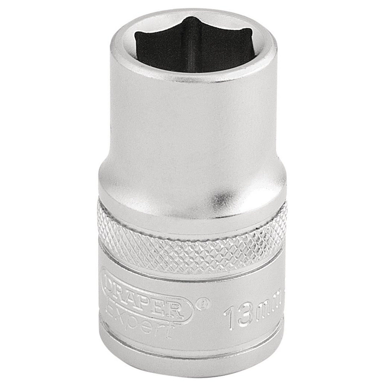 Draper 16602 6 Point Metric Socket, 1/2"6 Point Metric Socket, 1/2" Sq. Dr., 13mm