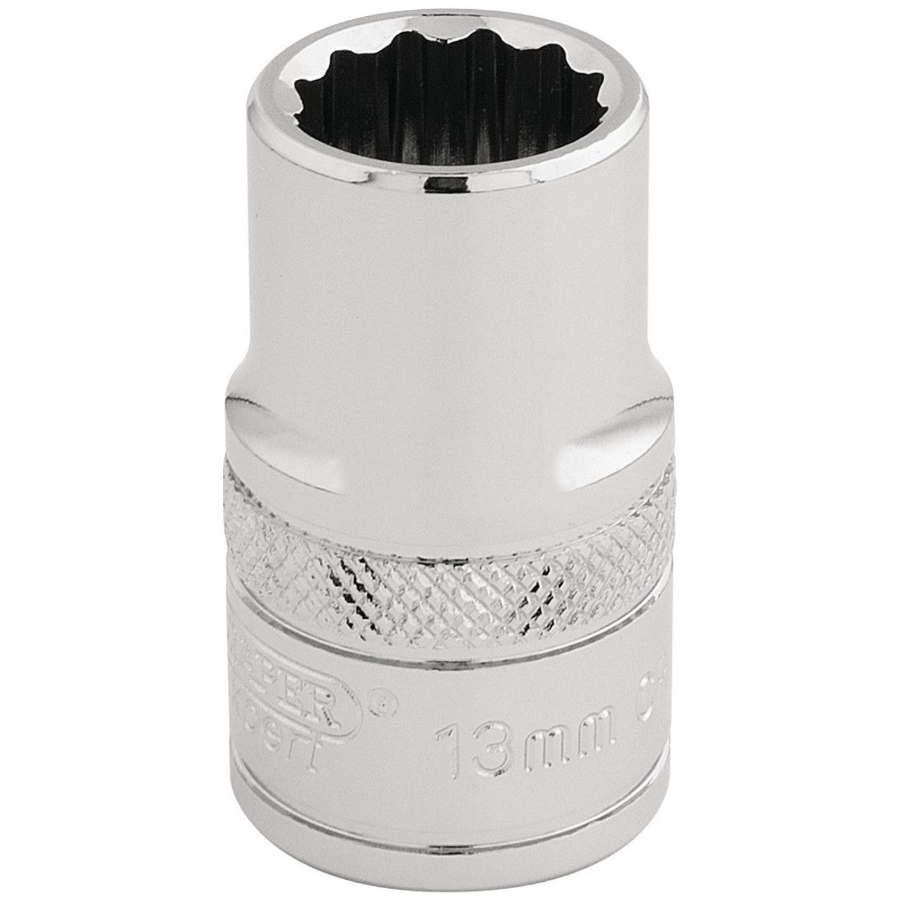 Draper 33105 HI-TORQ 12 Point Socket, 1/2" Sq. Dr., 13mm