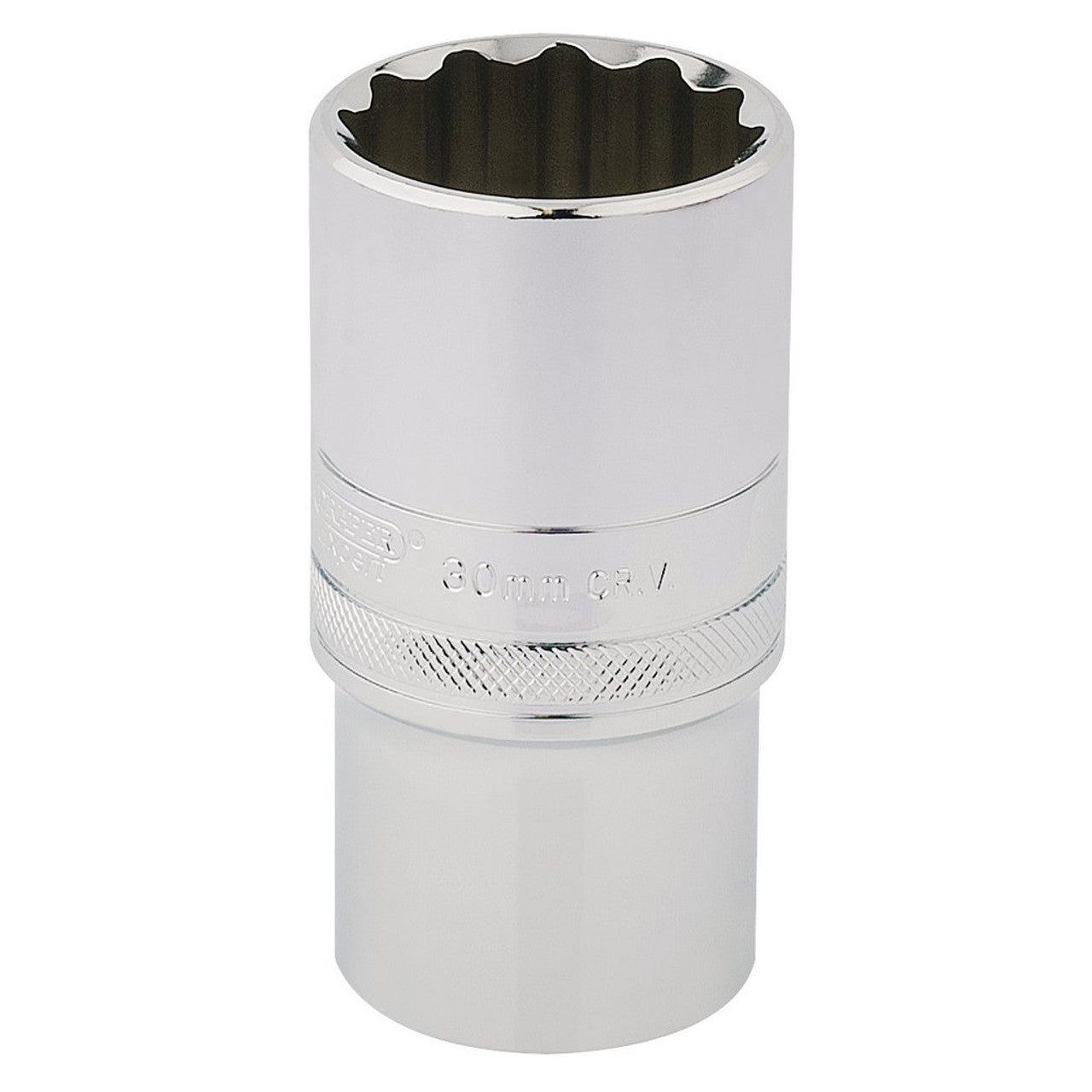 Draper 33858 Expert 1/2" Sq. Dr. HI-TORQ 12 Point Deep Socket (30mm)